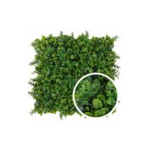 James Grass - Feuillage Artificiel Imitation ficus 1mx1m, Long 8 m