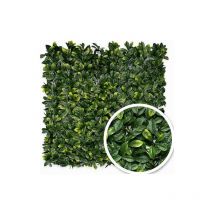 Atout Loisir - Feuillage artificiel laurier cerise 1m x 1m, Long 28 m