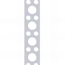 Feuillard perforé galvanisée - 12 x 0,7 mm x 10 m