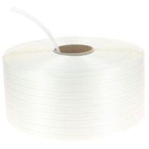 Corderie Mesnard - Feuillard Textile Blanc, Largeur 19 Mm, Longueur 600 M