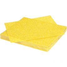 Feuille abrasive jaune 230 x 280 mm Mirka papier de verre ponçage bois, métal et peinture​ x50 Épaisseur du grain: p 100 (Moyen: Dégrossissage)
