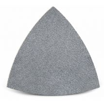 Platinum Feuilles abrasives auto-agrippantes, 82 mm, p. Ponceuses delta, Corindon semi-supérieur (Lot de 50) G60 - Menzer
