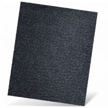 Black Feuilles abrasives, 280 x 230 mm, p. Cales à poncer, Carbure de silicium (Lot de 10) G150 - Menzer