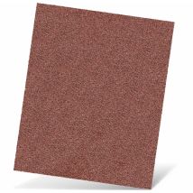 Red Feuilles abrasives, 280 x 230 mm, p. Cales à poncer, Corindon normal (Lot de 10) G80 - Menzer
