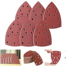 Feuilles Abrasives Triangles Papier Poncage Ponceuse Delta, 105 x152 mm, Grain 50PCS 1501802403204008001000120015002000