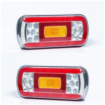 Fristom - Feux arrieres led universel, droit et gauche - 6 fonctions