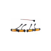 Feux de Course de Calandre led - 4 pièces, Calandre de Capot de Pare-chocs Avant, pour Toyota Tacoma 2016-2019, Jaune