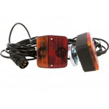 Feux de remorque magnetiques cable 7.50 m + 4 mètres