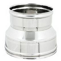 Ff à manchon réduit pour conduits de fumée en acier inoxydable