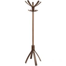 Alba - Cafe Coat Stand Dark Wood - ALB01141
