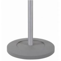Alba Vienna Coat Stand 8 Pegs Wood and Silver PMVIENA
