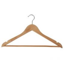 Alba - Wooden Coat Hanger Pk25 - ALB00878