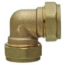 RB - Ff coude de compression en laiton pour cuivre