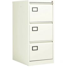 Jemini 3 Drw Filing Cab White - Kf78707