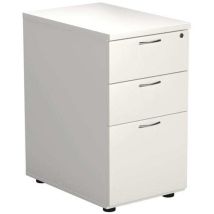 Jemini - 3 Drw Mob Ped White - KF74150