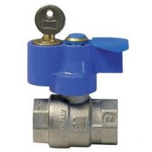 Ff robinet à boisseau sphérique avec serrure