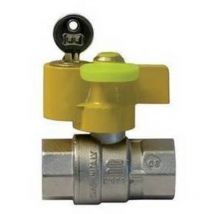 Enolgas - Ff robinet à boisseau sphérique avec serrure