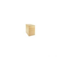 Q-connect - Serrion Desk High Ped D600 Oak - KF74111