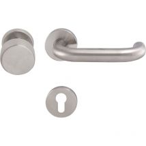 Solido - FH-Wechselgarnitur talin - auf Rosette pz, 35 - 45,EI - 30,Edelstahl matt