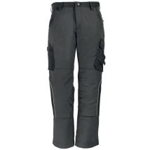 Pantalon de travail bruno taille 52 anthracite/noir 65 % coton / 35 % pes