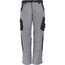 Pantalon de travail Bruno, 300 g/qm, Taille 58, gris/noir