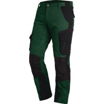 Fhb - Pantalon De Travail Florian Taille 48 Vert/noir