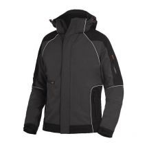 Veste en softshell walter taille l anthracite/noir 96 % pes / 4 % élasthanne