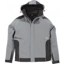 Veste de travail Walter, Softshell, Taille m, gris/noir