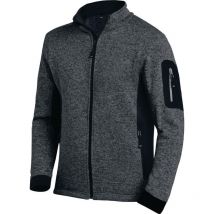 FHB - Strick-Fleecejacke christoph Gr.XL anthrazit/schwarz