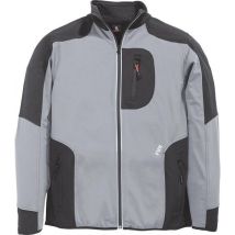 Fhb - Veste De Travail Ralf,jersey-fleece, Taille L, Gris/noir