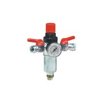 Fiac de'tendeur re'gulateur de pression 950/1 pour compresseur avec filtre manome'tre et 2 robinets a' baionnette