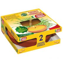 Mondo Verde - Fiaccola in Cotto Citronella confezione da 2 pz