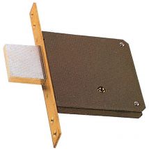 Serratura per porta da infilare 4 mandate Cilindro Prazis + 3 chiavi - Entrata 40 mm Altezza 110 mm - 1300/K