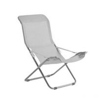 Poltrona Fiesta 4 Posizioni - Bianco Grigio - Fiam