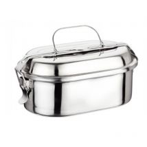 Ilsa - fiambrera inox oval 16+2 platos 5101 fiambrera inox oval 16+2 platos 5101
