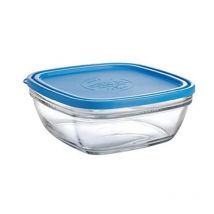 Fiambrera lys carre 11 cm , Fiambrera Lys Carre 11 cmFiambrera de la marca Modelo lys CARREMaterial: cristal, tapa de plásticoDimensiones del paquete