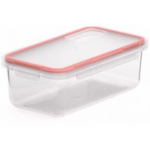 Fiambrera hermética transparente 750 ml