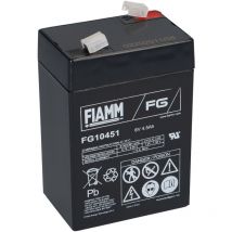 Blei-Akku FG10451 Pb 6V / 4,5Ah Faston 4,8mm - Fiamm