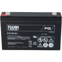 Blei-Akku FG10721 Pb 6V / 7,2Ah Faston 4,8 - Fiamm
