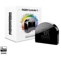 FGRGBWM-442 rgbw Controller 2/Z-Wave Plus - Universal led Light Strips Controlador, Negro - Fibaro