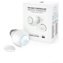 Z-Wave Termostato con Sensore di Temperatura, Fgt-Pack, Bianco - Fibaro