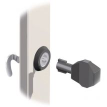 Fibox - mb 12235 Chiave per armadi di comando Doppio pettine Poliammide Nero 1 pz.