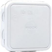 Fibox - 8600671 Abzweigkasten (l X B X H) 90 X 90 X 49 Mm Weiß Ip65 1 St.