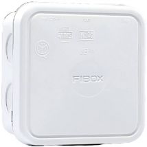 8600671 Cassetta di derivazione (l x l x a) 90 x 90 x 49 mm Bianco IP65 1 pz. - Fibox