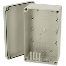 Abs m 95 g Installations-Gehäuse 230 x 140 x 95 abs Lichtgrau (ral 7035) 1 St. - Fibox