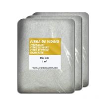 Fibra de Vidrio MAT-300 (densidad 300gr/m2) 3m2. Malla fibra de vidrio para reparar todo tipo de accesorios