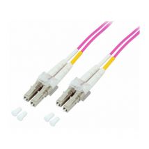 Intellinet Cavo fibra ottica lc/lc 50/125 Multimodale 1 m OM4