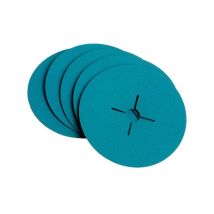 Mola in Fibra di Zirconio Ø 125 mm – Grana 50 – Foro 22 mm – Forum