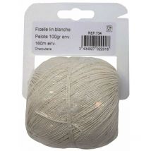Ficelle en lin blanc pour charcuterie 160 m Le Pratique