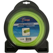 Kawapower - Ficelle ronde 3MM 56MT en nylon pour débroussailleuse